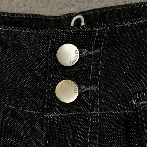 Flamingals Womens Curvy Fit Dark Wash Denim Jeans - Picture 5 of 11